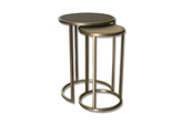 Nesting Table Shagreen Two Tone Stingray Leather