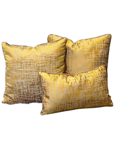 Yellow Abstract Linen