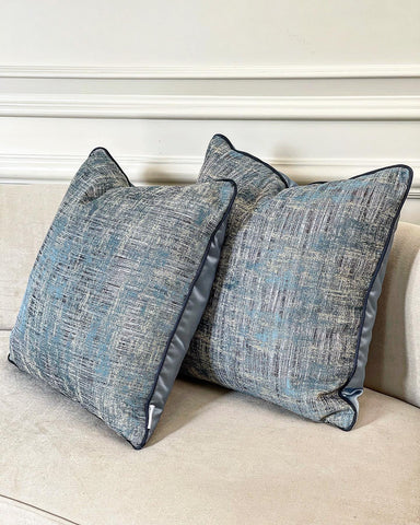 Tweed Blue Linen