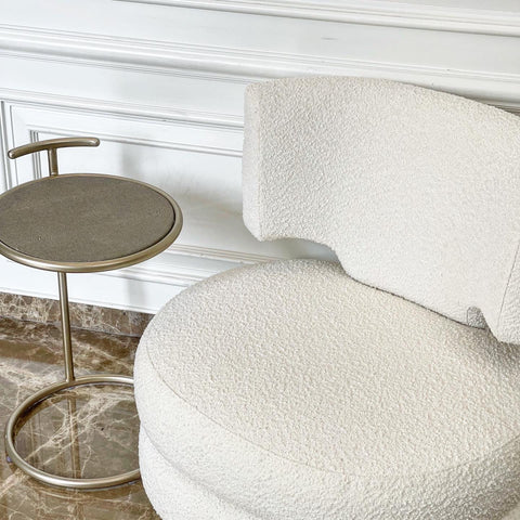 Sofia Shagreen Side Table