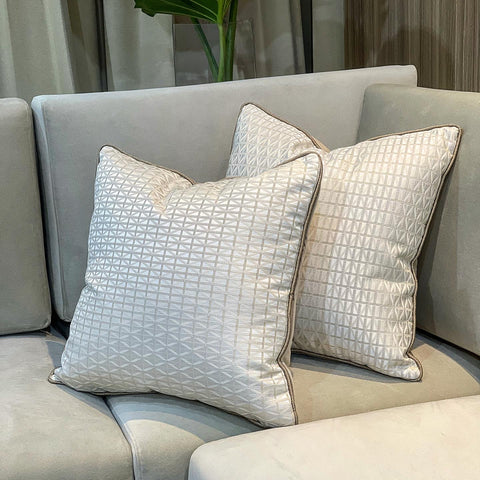 Monochrome White Linen