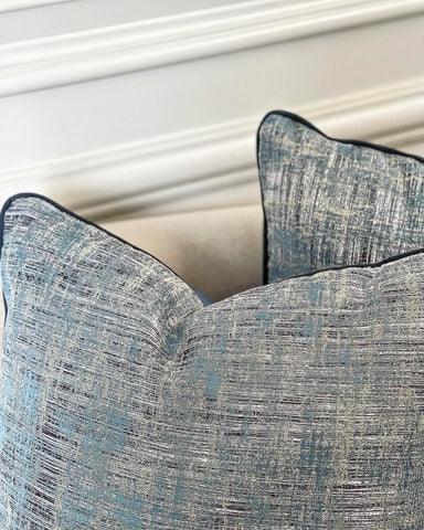 Tweed Blue Linen