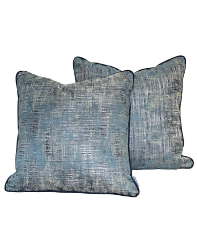 Tweed Blue Linen