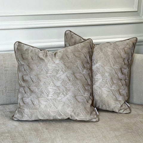 Silver Luxe Zigzag