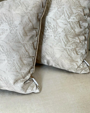 Silver Luxe Zigzag