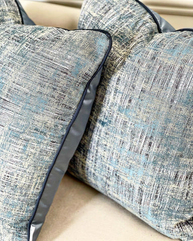 Tweed Blue Linen
