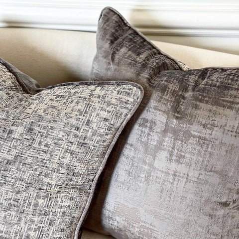 Tweed Grey Linen (Two tone)
