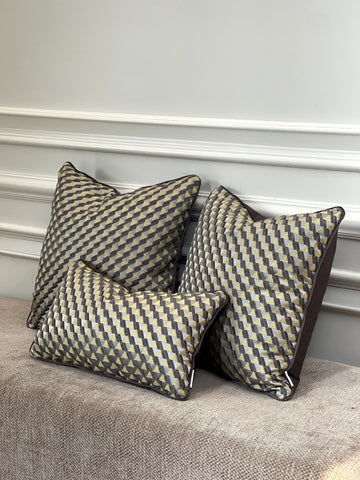 Grey Gold Pattern