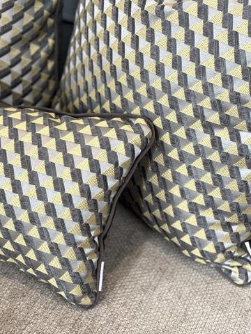 Grey Gold Pattern